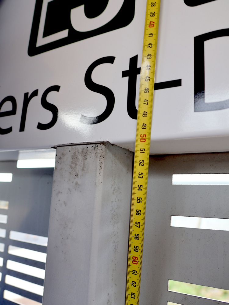 Mesure du mobilier existant lors du diagnostic terrain