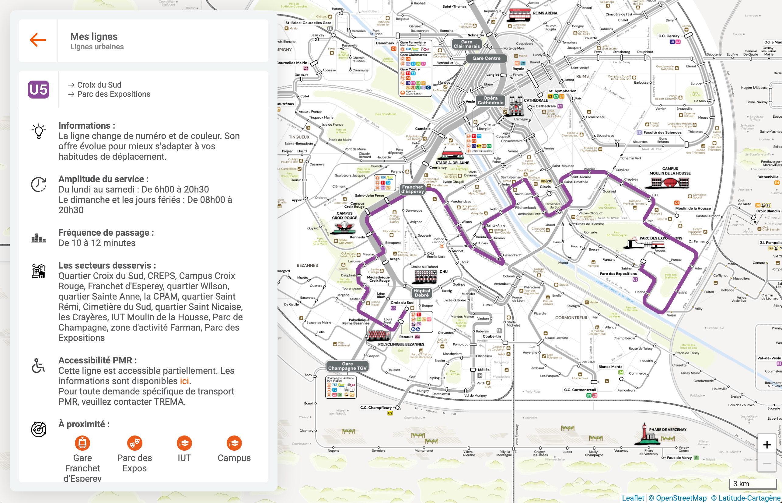 itineraire-ligne-u5-grand-reims-mobilites
