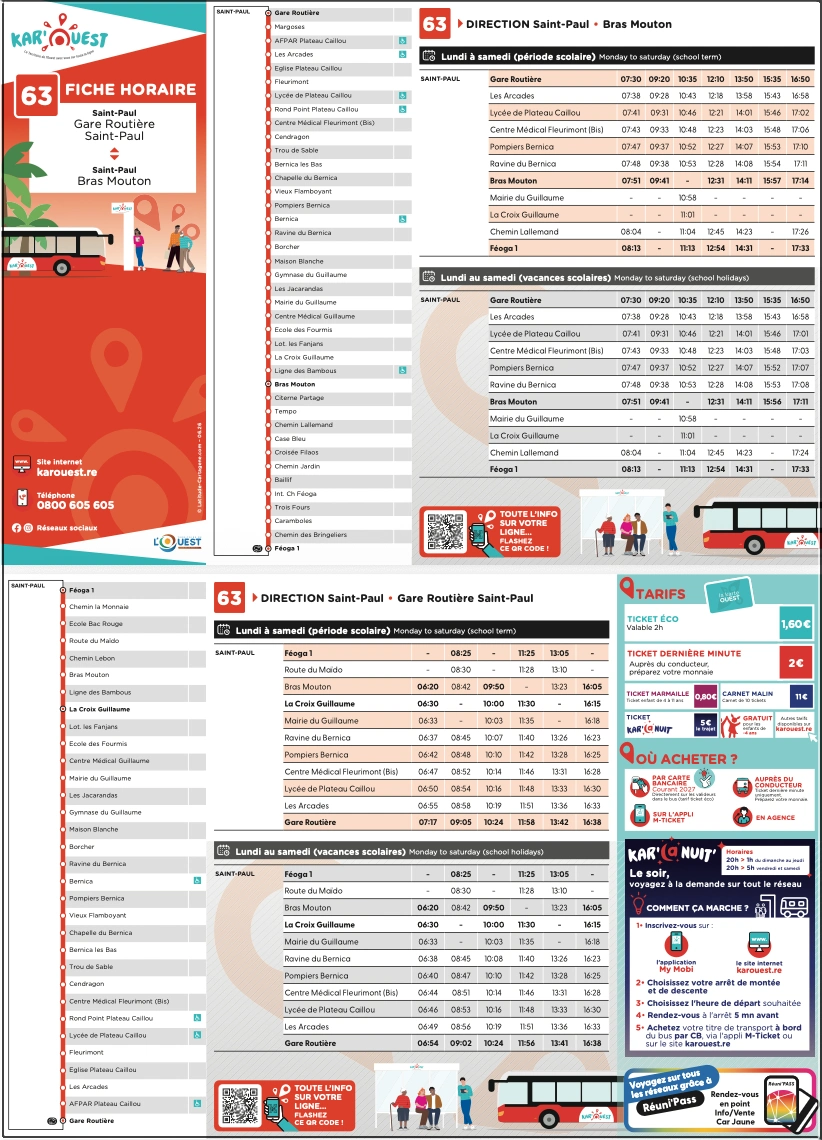 depliant-fiches-horaires-karouest-la-reunion